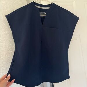 Fabletics scrub top brand new! Navy!